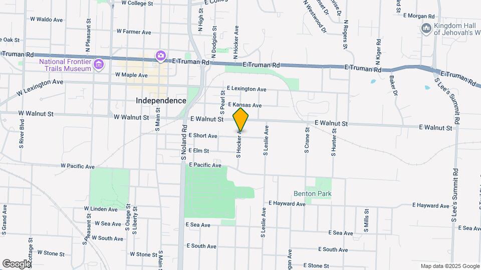 327 S Hocker Ave, Unit Unit R Map and Location Details
