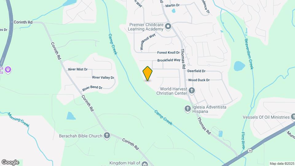 555 Thomas Downs Way Map and Location Details