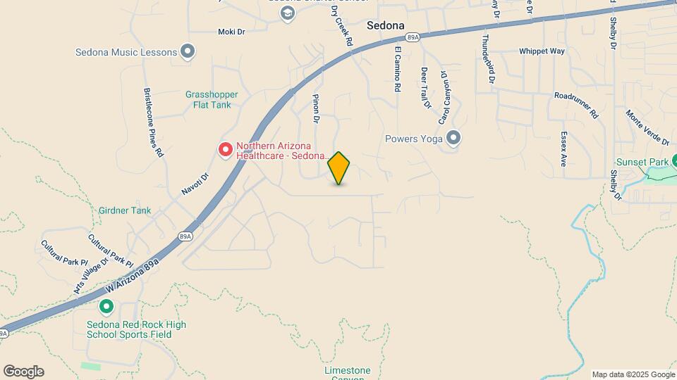 360 Foothills Dr Map and Location Details