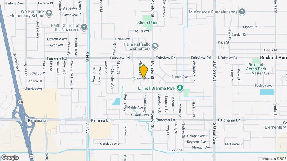 1005 Russell Ave Map and Location Details