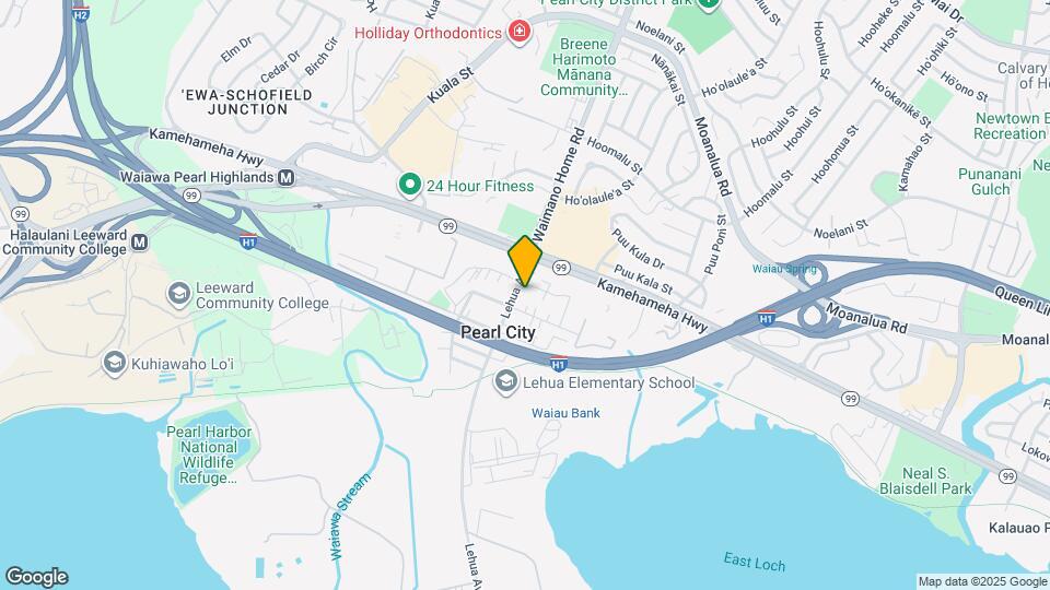 949 Lehua Ave Map and Location Details