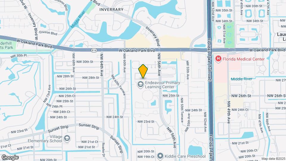 5810 NW 27th Ct Map and Location Details