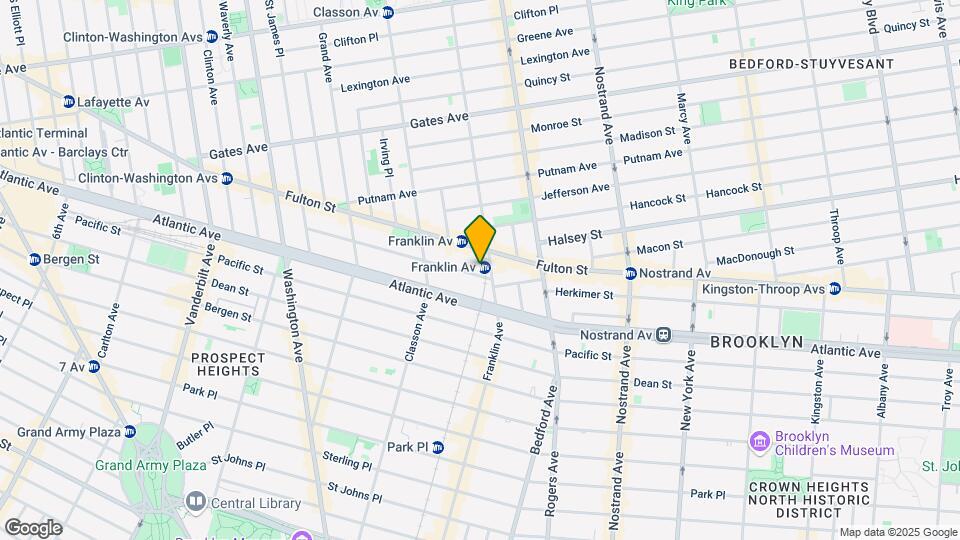 199 Lefferts Pl Map and Location Details