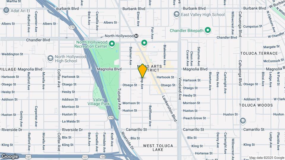 5122 Klump Ave Mapa y Detalles de la Ubicación