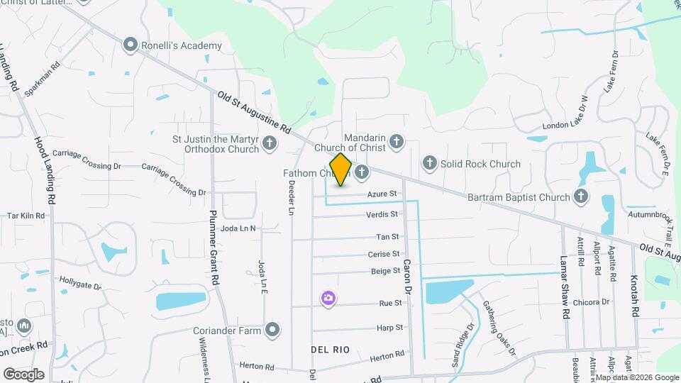 4949 Azure St Map and Location Details