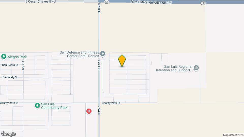 4711 E Los Olivos Dr Map and Location Details