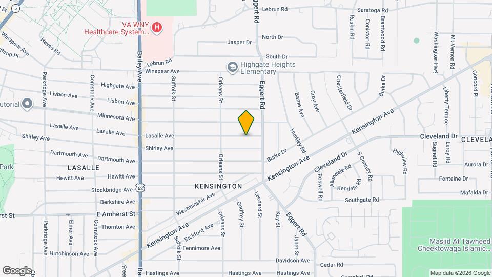 733 Lasalle Ave Map and Location Details