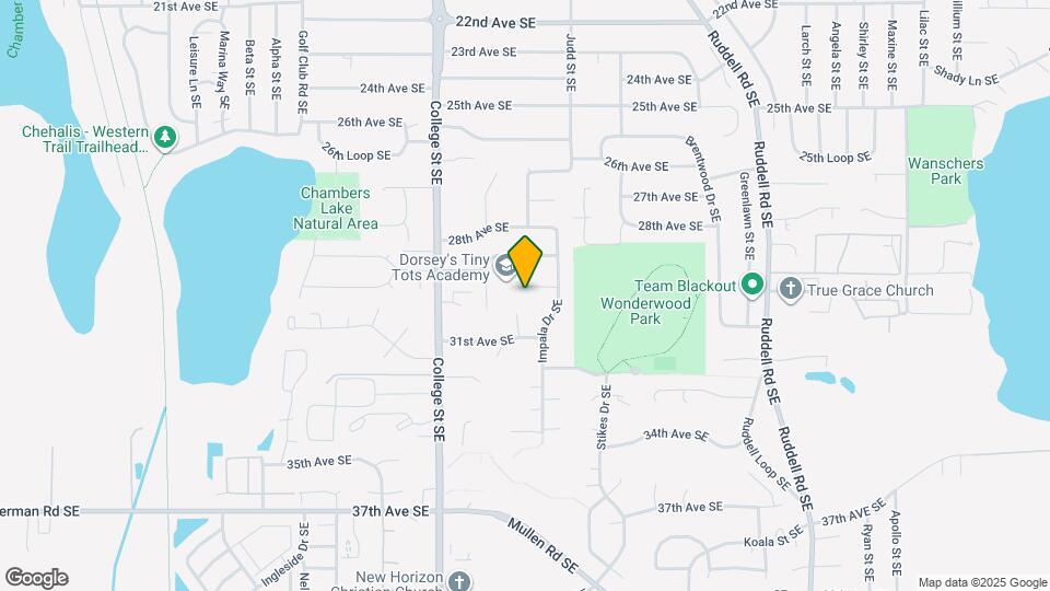 4805 30th Ct SE Map and Location Details