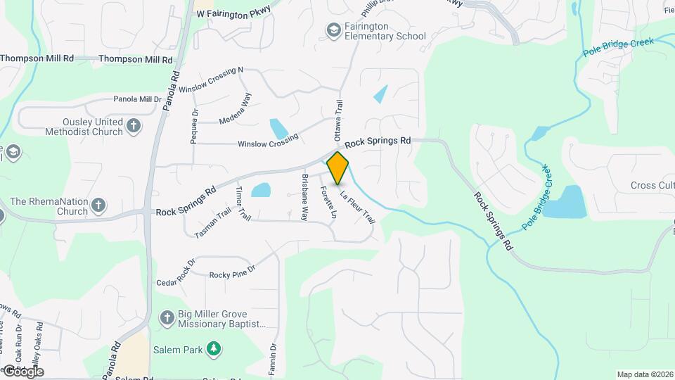 5656 La Fleur Trail Map and Location Details