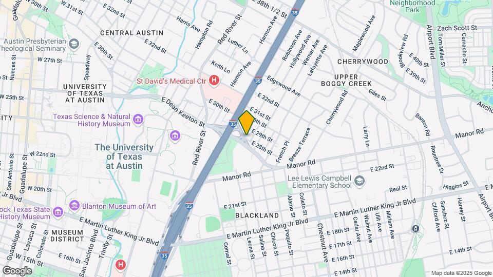 1201 E 28th St Map and Location Details