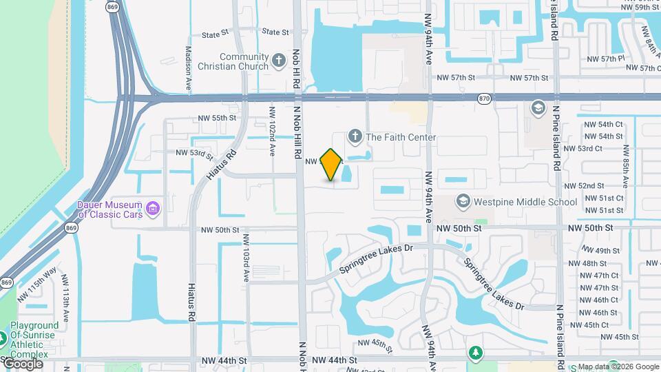 9957 NW 52nd St Map and Location Details