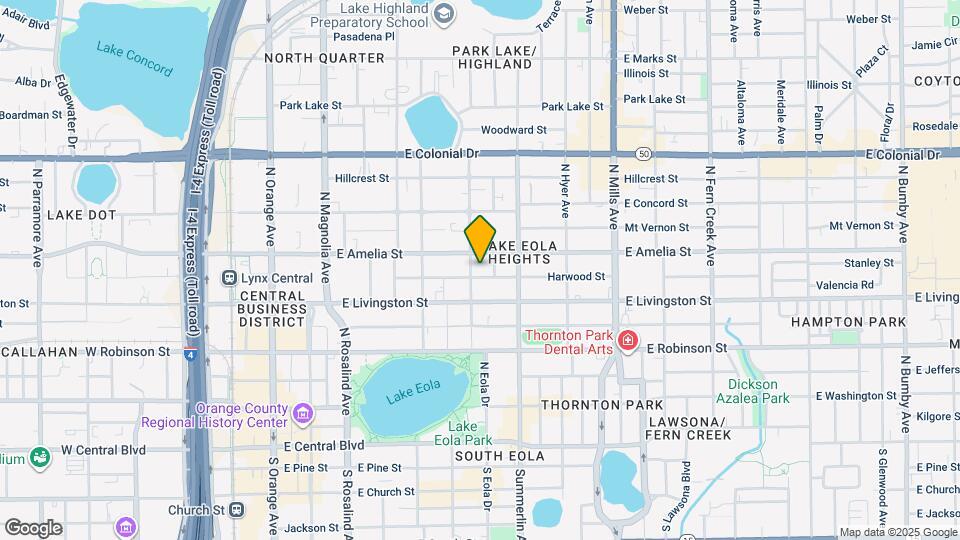 607 Harwood St Map and Location Details