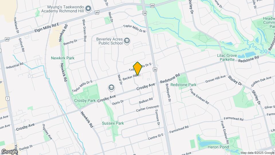 410 Becker Rd Map and Location Details