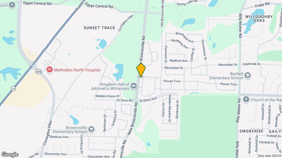 3943 Oak Branch Cir W Map and Location Details