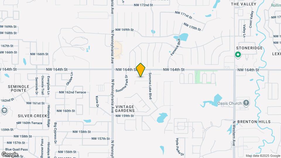 1801 NW 163rd Cir Map and Location Details