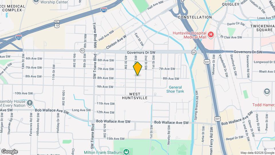 2712 8th Ave SW Map and Location Details