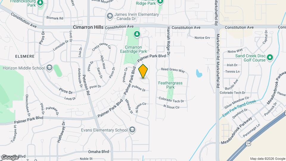 7240 Shawnee Way Map and Location Details