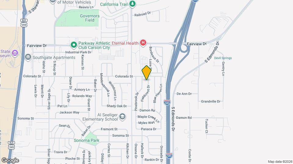 2358 Fieldcrest Dr Map and Location Details