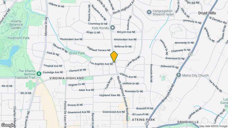 984 Los Angeles Ave NE Map and Location Details