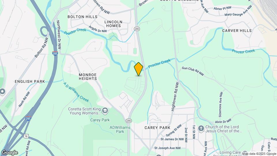 1479 Creekside Cir NW Map and Location Details