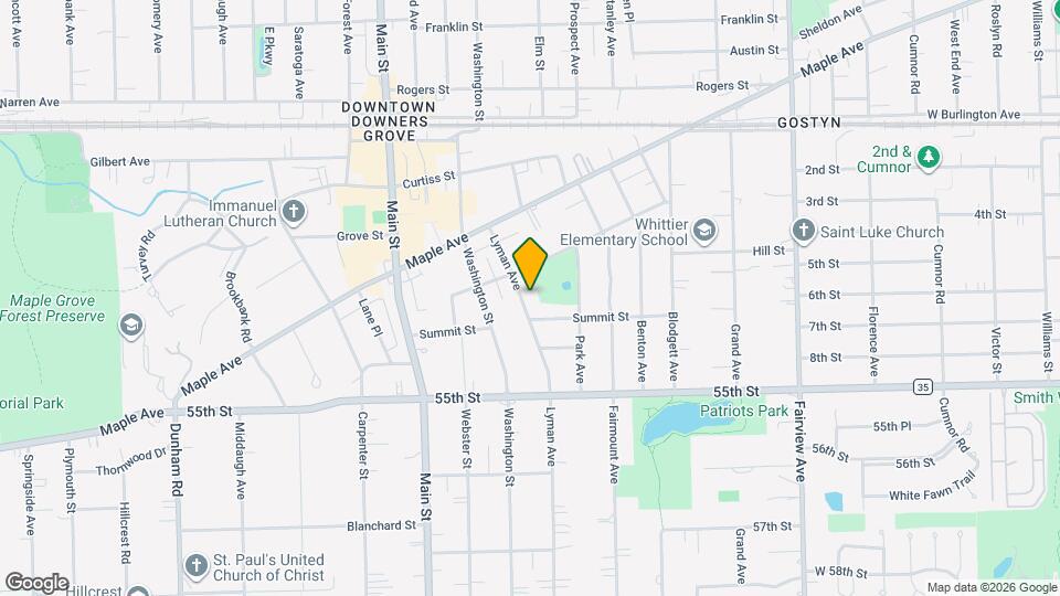 5313 Lyman Ave Map and Location Details