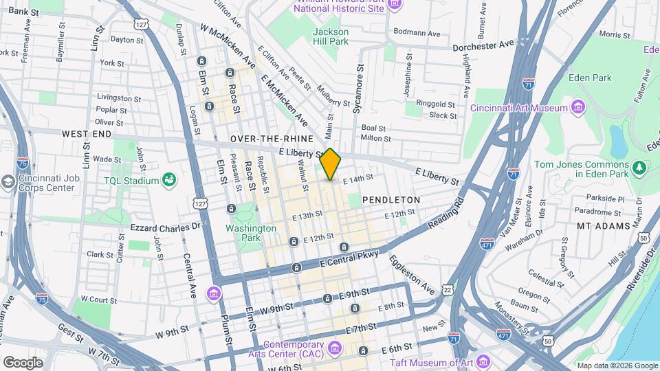 1343 Main St, Unit 5 Map and Location Details