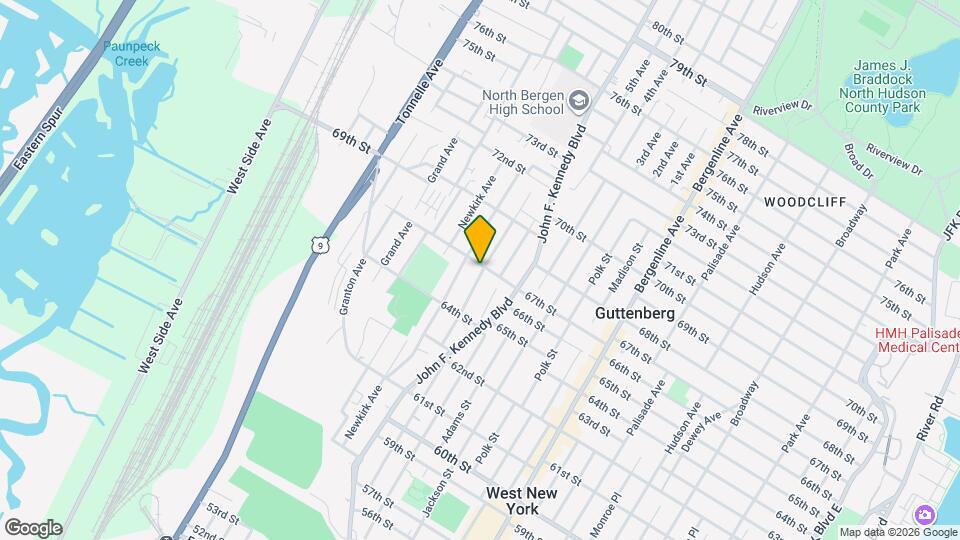 1201 67th St Map and Location Details