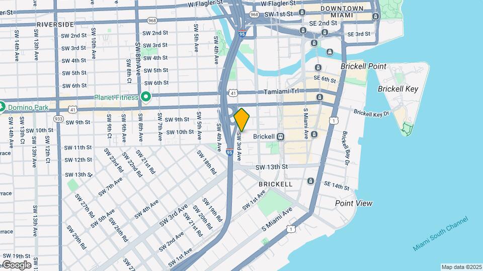 1021 SW 3rd Ave Map and Location Details