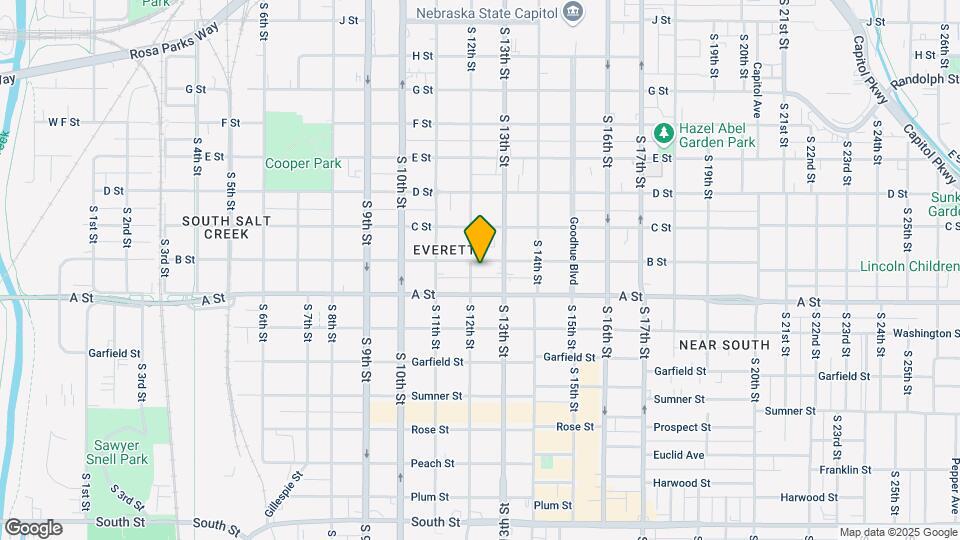 1207 B St Map and Location Details