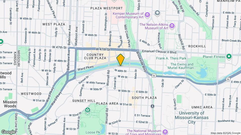 229 Ward Pkwy Map and Location Details