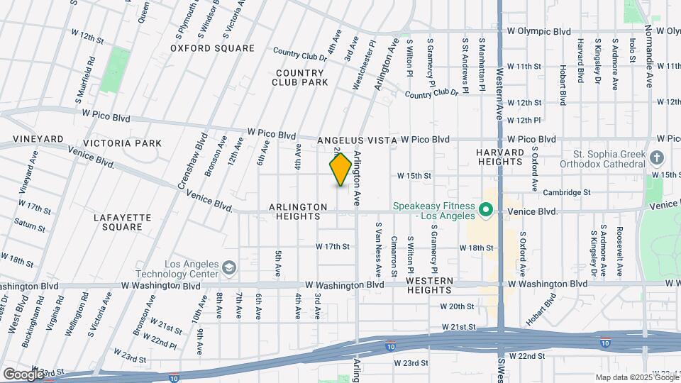 1522 S 2nd Ave Map and Location Details