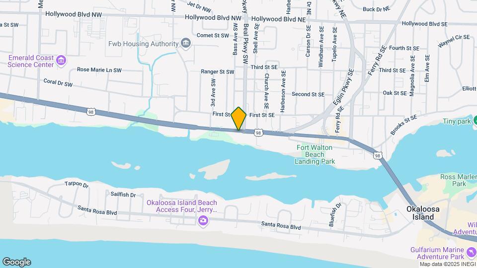 4 Miracle Strip Pkwy SW Mapa y Detalles de la Ubicación