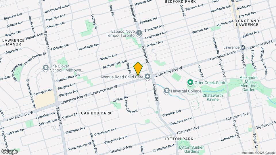 324 Lawrence Ave W Map and Location Details