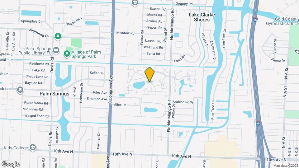 401 Lake Arbor Dr Map and Location Details