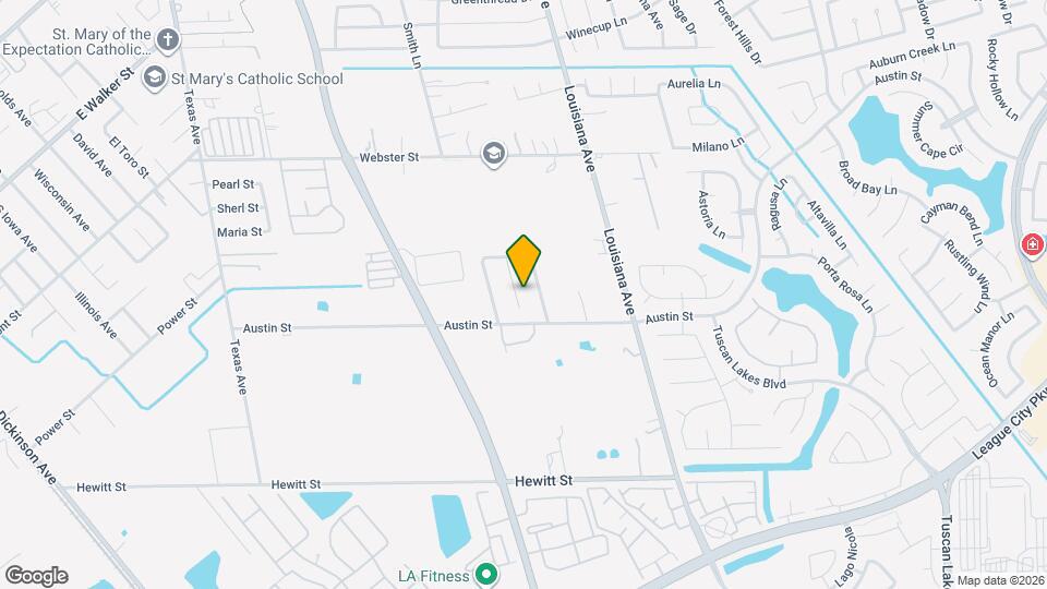 1016 Brazos Ct Map and Location Details