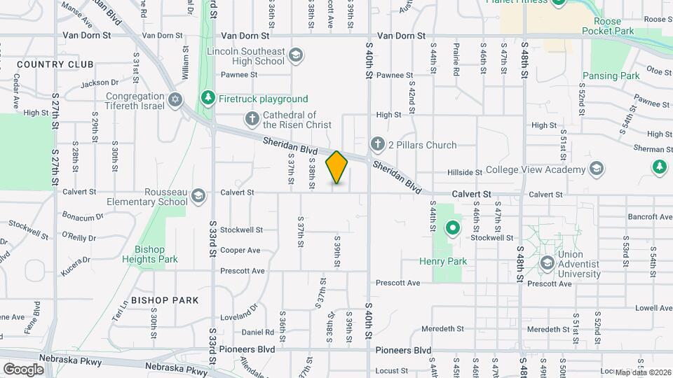 3860 Calvert St, Unit 3862 Calvert Street Map and Location Details