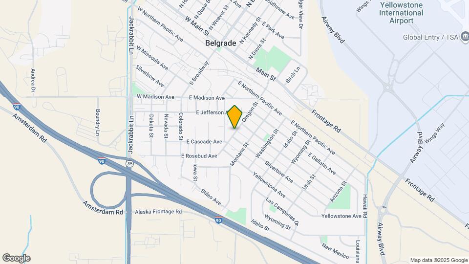 609 Oregon St Map and Location Details