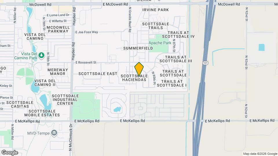 8473 E Pierce St Map and Location Details