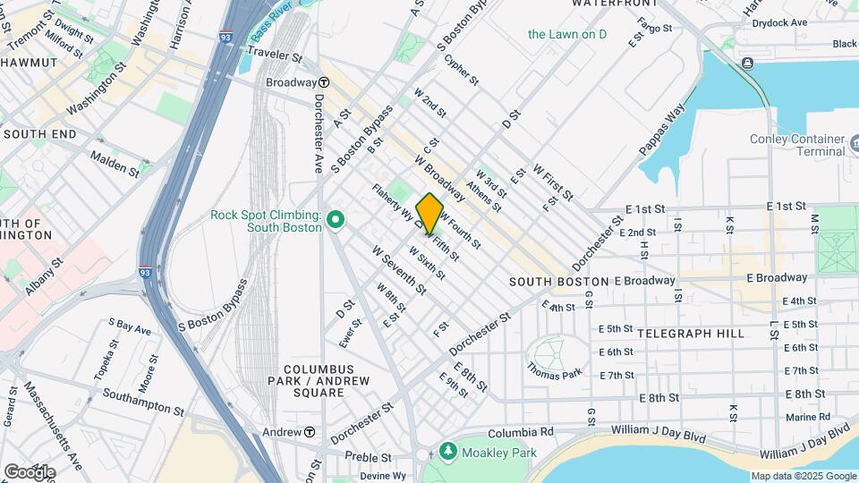 181 W 5th St, Unit 1 Map and Location Details