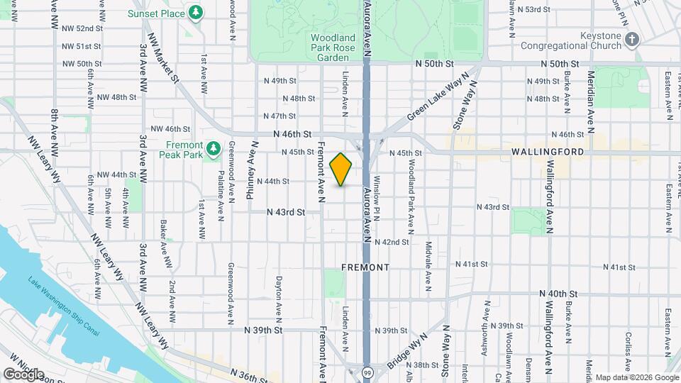4311As Linden Ave N Mapa y Detalles de la Ubicación