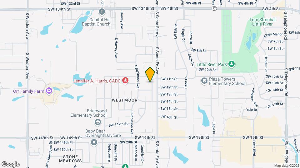 14301 S Brent Dr Map and Location Details