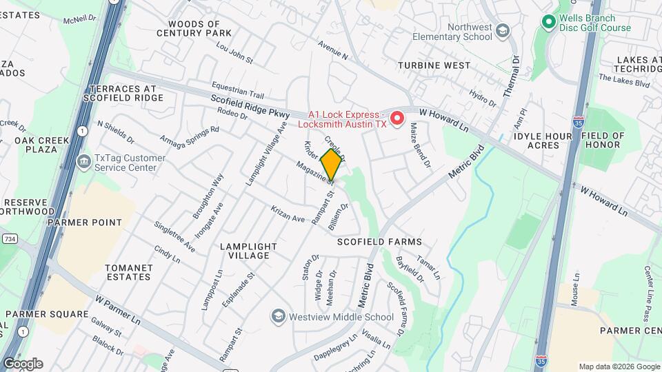 13212 Rampart St Map and Location Details