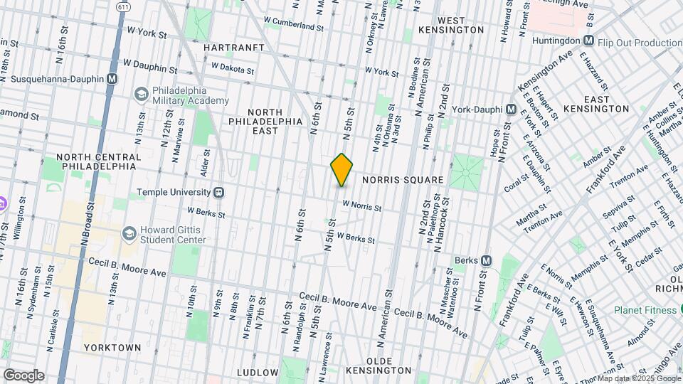2015 N 5th St Map and Location Details