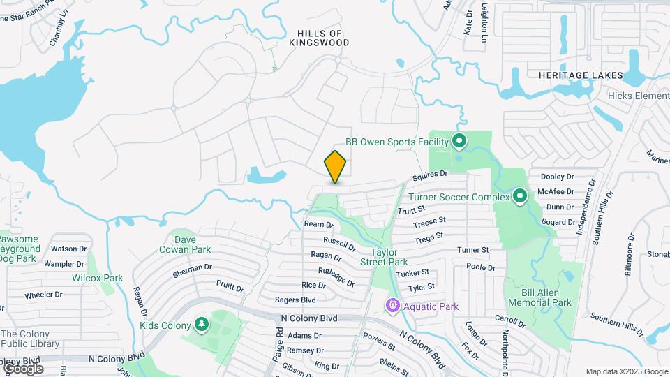 5512 Squires Dr Map and Location Details