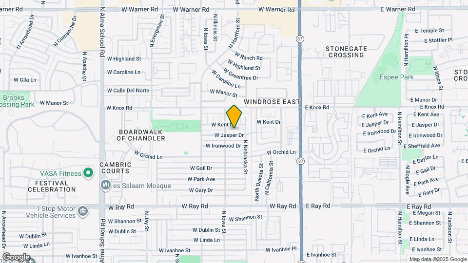 456 W Jasper Dr Map and Location Details
