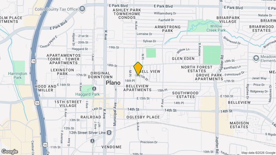 1610 N Ave Map and Location Details