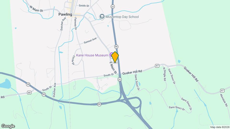 134 E Main St Map and Location Details