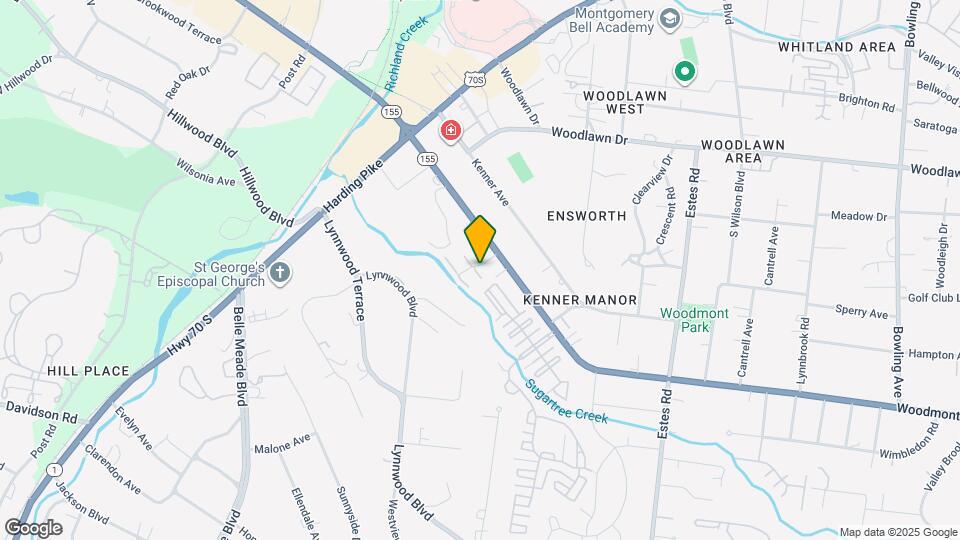 201 Westchase Dr Map and Location Details