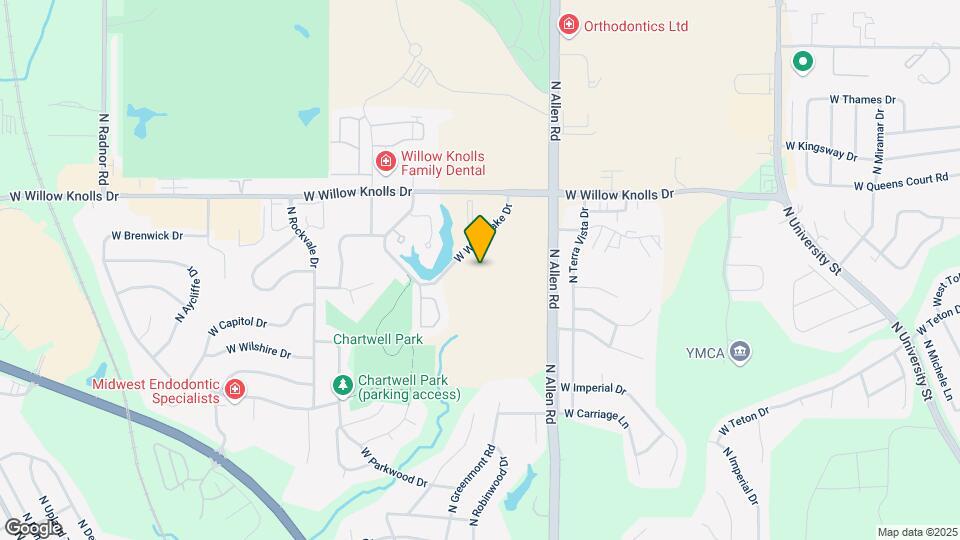 2708 W Willowlake Dr-Unit -2708-203 Map and Location Details