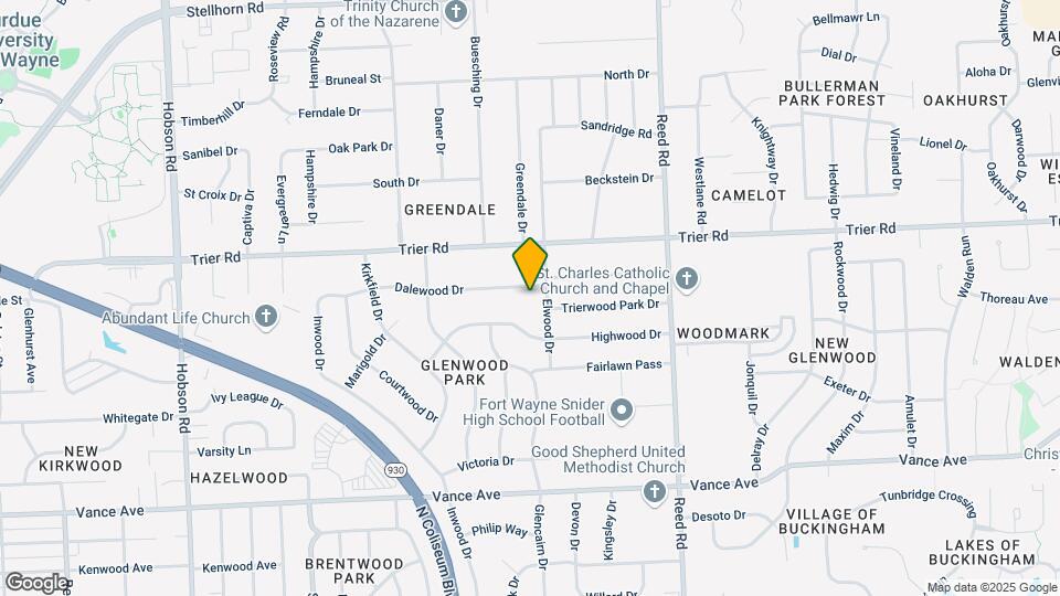 4306 Dalewood Dr Map and Location Details